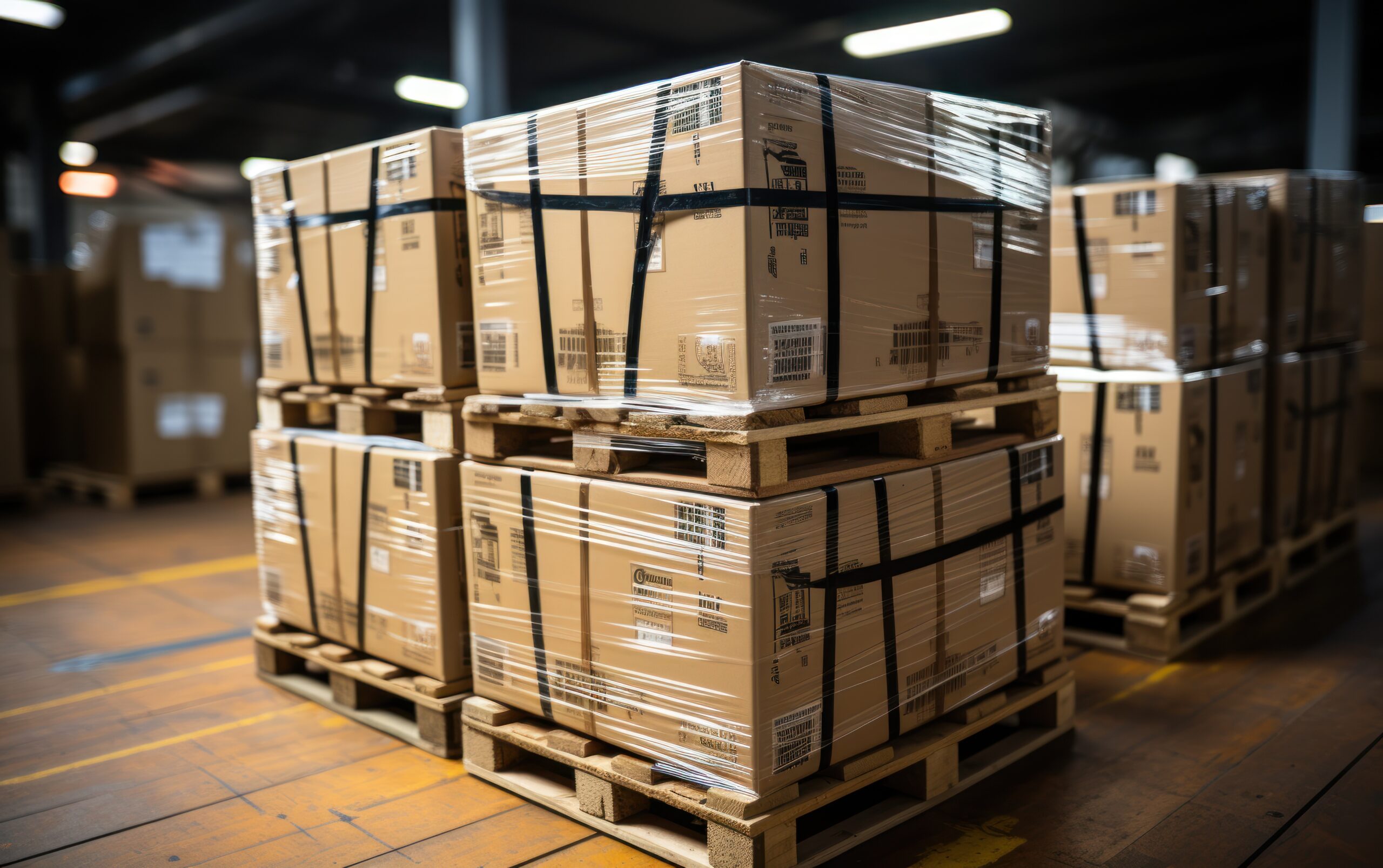 L’emballage des marchandises : une étape clé dans le transport routier.